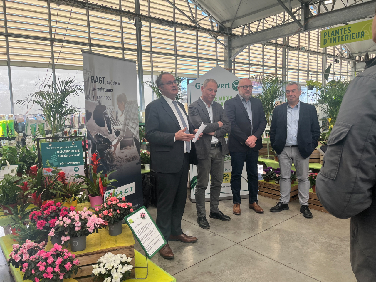 Conférence de presse du 18 mars 2026 dans le cadre du changement d'enseigne de 8 magasins RAGT Jardin et Maison vers Gamm vert RAGT